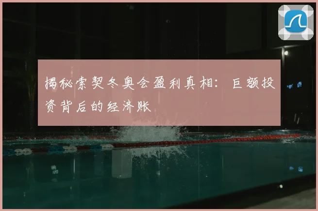 揭秘索契冬奥会盈利真相:巨额投资背后的经济账